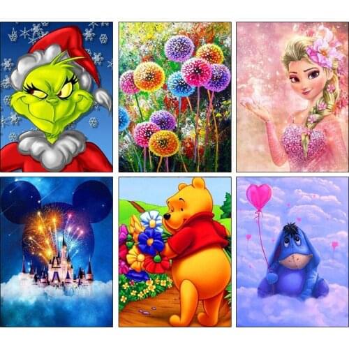 ARMYQZ full square / round diamond 5D DIY diamond painting animal cartoon cross stitch mosaic full layout home decoration gift