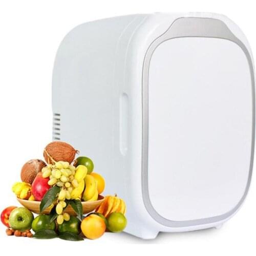 Portable DC 12V Car Refrigerator Freezer Cooler 6L Auto Fridge Compressor Quick Refrigeration Home Picnic Icebox