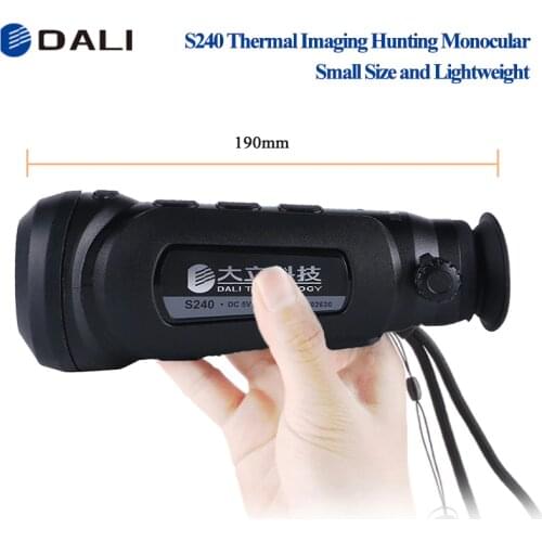 DALI S240 Hunting Thermal Imaging Monocular Hot-spot Tracking Built WIFI to Connect Mobile Phone Infrared Thermal Imagery Camera