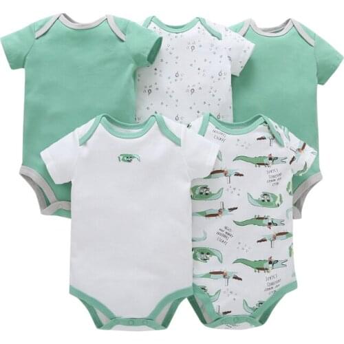 2019 Spring Summer Cotton Baby Rompers Toddler Jumpsuit Long Sleeved Newborn Baby Girl Boy Clothe Cartoon Infant Baby Clothing