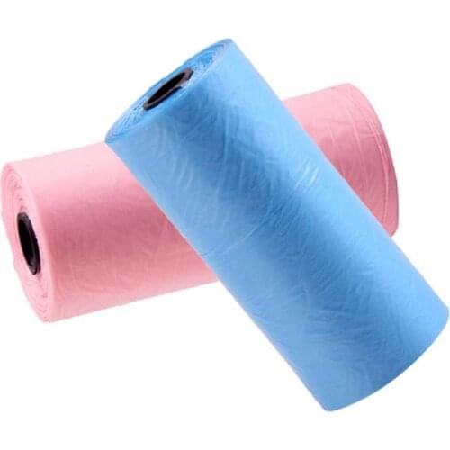 10 Roll Portable Baby Diaper Waste Bag Baby Strollers Disposable Garbage Bags B36E