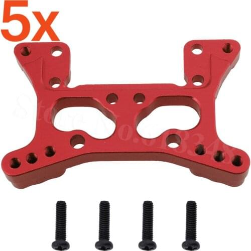 5PCS/LOT Aluminum Front Shock Tower Plate Mount For HQ 1/16 731 732 733 734 RC Off Road Buggy Monster Truck Rally Replacement