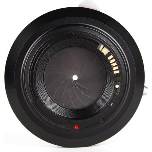 Pixco Pro EMF Confirmation Chip Adapter Adjustable Aperture Suit for Contax 645 Mount Lens to Canon EOS Camera 4000D 2000D 6D II