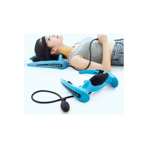 Cervical traction apparatus cervical spondylosis inflatable correction household neck collar and neck stretcher a neck pain