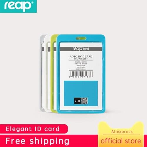 7181 Abs Reap 86*54mm Id/ic Card Badge Holder for Kids Name Label School Camp Office Business