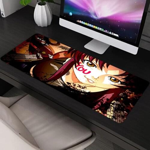 Gaming Mouse Pad of Black Lagoon Carpet Speed Non-slip Mat Gamer 3d Keyboard Mats Long Pc Extended Cabinet Large Desk Hot Pads