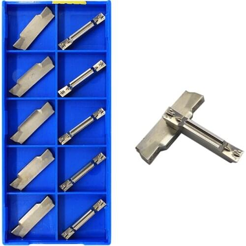 10PCS MGMN300 M H01 High Quality Aluminum Carbide Insert Grooving Aluminum Processing Knife CNC lather Cutting Turning Tool