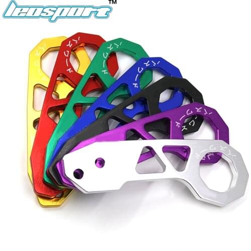 JDM Style password Racing Rear Tow Hook Aluminum Alloy rear tow hook for honda civic EG EK DC DC2 with original logo and box