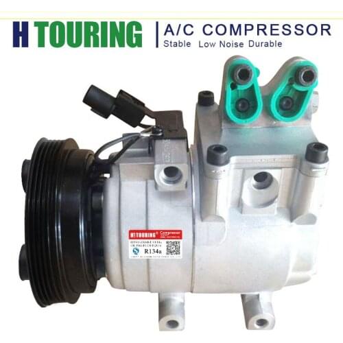 For Car Hyundai Porter II / H100 H-100 Truck For Halla-HCC HS15 HS-15 auto air ac compressor 977014F100 97701-4F100 4pk
