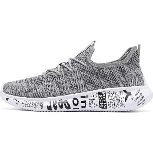 New Light Mesh Men Shoes Comfortable Casual Mens Sneaker Breathable Non-slip Wear-resistant Outdoor Walking Shoes