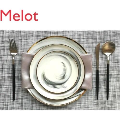 European Model House Tableware Set Model Room Table Decoration Decoration Hotel Club Western Food Gift Giving Durable Minority