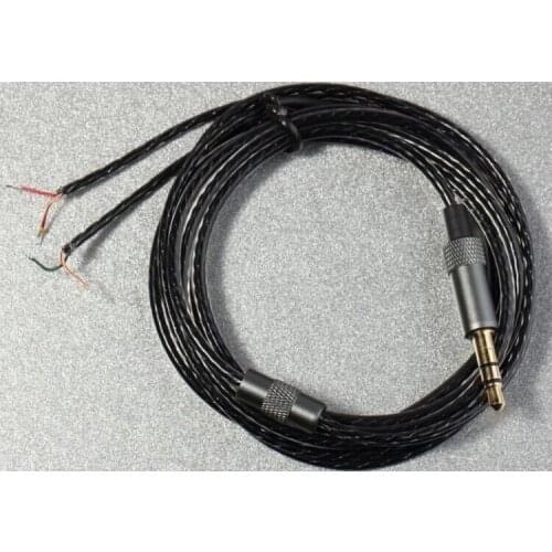 Upgrade HIFI Earphone Line DIY Replacement Audio Maintenance Cable Headphone Repair Headset Wire Headphones 1.2m