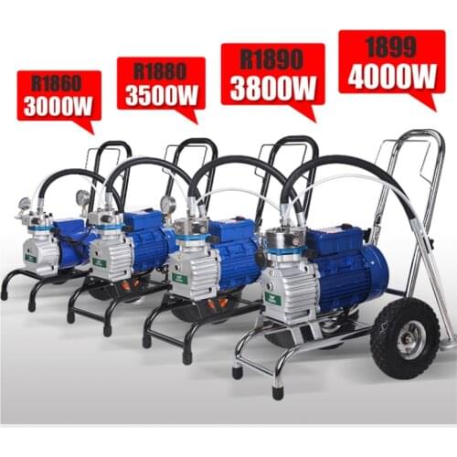 3000W/4000W/4800W High-pressure airless spraying machine Professional Airless Spray Gun High quality painting machine tool