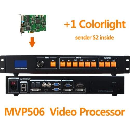 LED panel rental screen HD video processor like vdwall lvp505 LED Video Processor Compatiable with colorlight S2 sending card