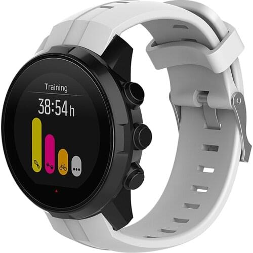 Replacement Silicone Watch Band Wristwatch Band Strap for SUUNTO AMBIT3 VERTICAL/Spartan SPORT Smart Watch Parts