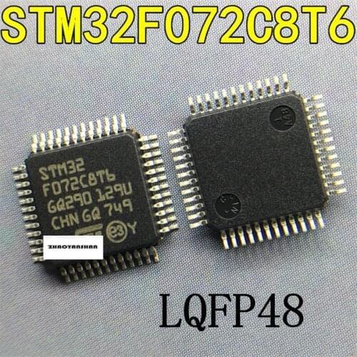 90pcs X STM32F072C8T6 STM32F072 LQFP48 NEW Free Shipping