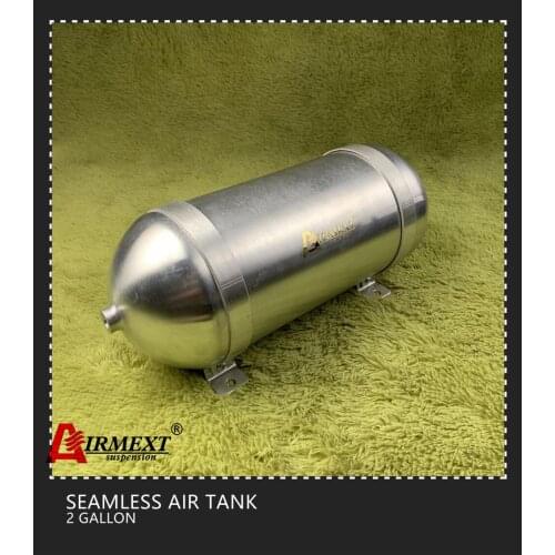 AIRMEXT /7.6L( 2 Gallon) alloy aluminum air cylinder air tank air power pneumatic air suspension system tunning vehicle parts