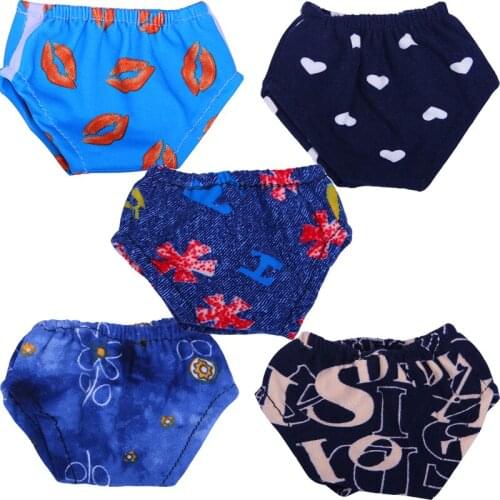 Doll accessories Blue hand-made underwear fit 18 inch doll or 43 cm -, Children best Birthday Gift