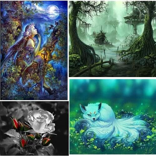 5D DIY Diamond Painting Portrait Embroidery Brand New Inlaid Square/Round Diamond Painting Mosaic Home Wall Decoration Gift