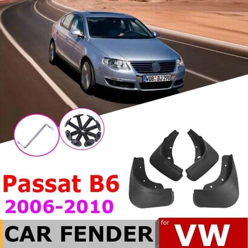 Mudguard For VW Volkswagen Passat B6 3C 2010 2009 2008 2007 2006 Fender Mud Flaps Guard Splash Flap Mudguards Car Accessories