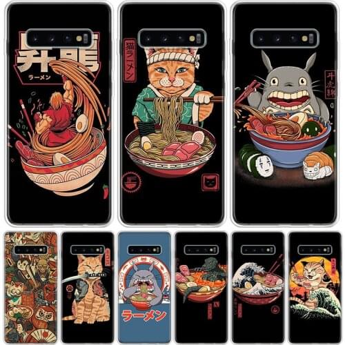 Great Ramen Wave Japan Phone Case for Samsung Galaxy A51 A71 A50 A70 A40 A30 A20E A10 A01 A21 A41 M30S A6 A7 A8 A9 Plus + Cover