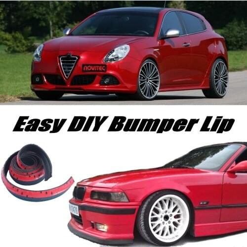 Bumper Lip Deflector Lips For Alfa Romeo Giulietta 940 AR Front Spoiler Skirt For Car Tuning / Body Kit / Strip / Front Skirt