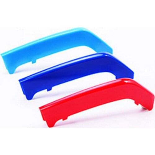 For BMW F30 Grill Radiator Three-color bar Reflective Tape Exterior Accessories Automobiles Parts 2017-2019