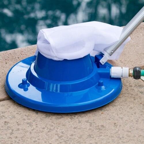 Dropshipping Pool Cleaning Tool Mini Swimming Pool Vacuum Cleaner Floating Objects Cleaning Tools Pool Head Cleaning Garden Tool
