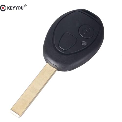 KEYYOU Replacement Shell Smart Remote Car Key Case For Land Rover For Rover 75 ZT For Discovery TD5 2 Button Auto Key Case