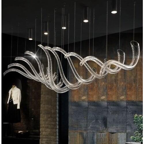 Sales department bar chandelier creative modern minimalist art deco light hotel club strip model room chandelier