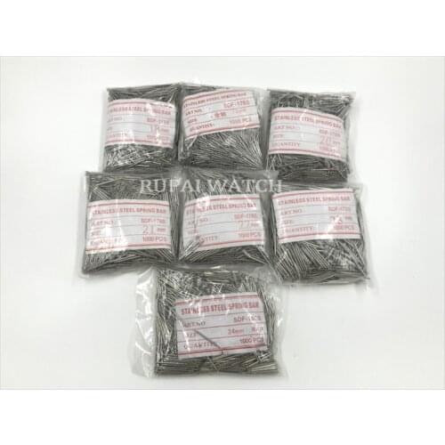Wholesale 1000PCS/bag 21mm-30mm SDF-178 Stainless Steel Watch Spring Bar Link Pins Tool diameter 1.78MM