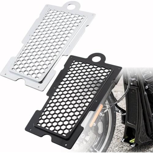 Honeycomb Mesh Motorcycle Radiator Guard Grille Oil Radiator Shield Protection Cover For Harley Softail 2018-Current Models