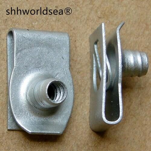 Shhworldsea 100PCS M4 screw Headlight control Mudguard Fender Radiator Chassis Fuel tank support Front seat belt Rear bumper