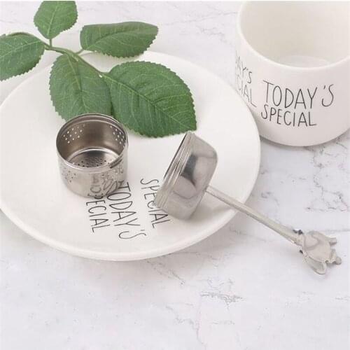 Stainless Steel Tea Infuser Locking Spice Tea Ball Strainer Mesh Infuser Tea Filter Strainers Kitchen Accessories