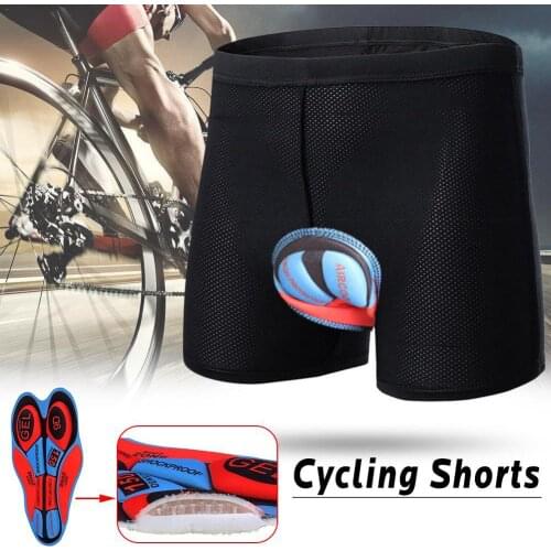 Outdoor Cycling Bike Silicon Padded Breathable Shockproof Shorts Underpants