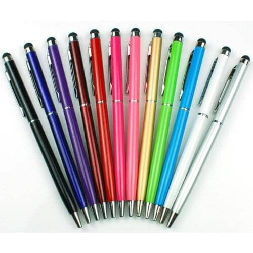 2 in 1 Universal Stylus Pen Drawing Touch Screen Pens For IPad iPhone Tablet PC Android Smartphone Pencil Accessories