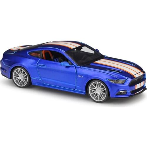 Maisto 1:24 2015 Ford Mustang GT Highly-detailed die-cast precision model car Model collection gift