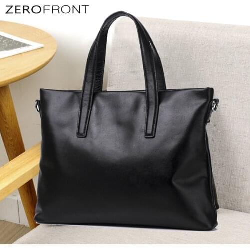 Zerofront Men's Leather Briefcases