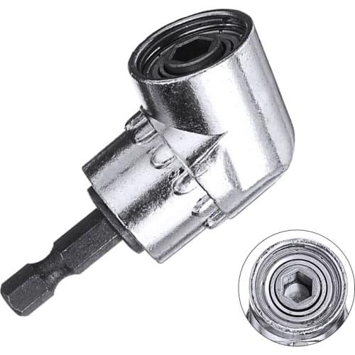 1PC Right Angle Drill 105 Degree Right Angle Driver Angle Extension Power Screwdriver Drill Attachment Accessories