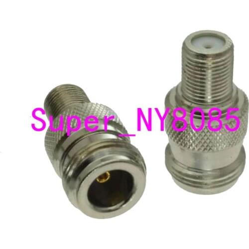 10pcs Adapter N female to F TV female RF connector straight