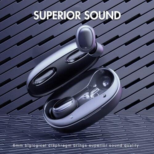 HAVIT i95 Bluetooth headset noise reduction touch headset FreeRole HD stereo wireless subwoofer headset earbuds sports headset
