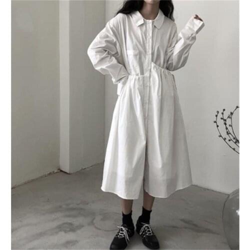 Large autumn 2021 new womens skirt early autumn temperament side drawstring shirt skirt thin small black skirt