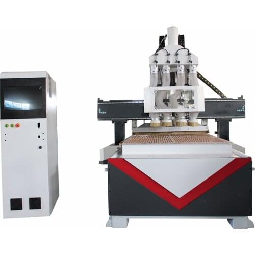 Four spindle wood router furniture industry wood router