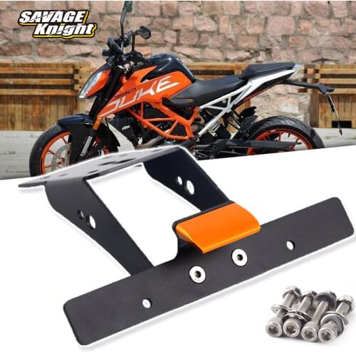 License Plate Holder For DUKE 390 250 2018-2020 2019 Motorcylce Accessories Tail Tidy Fender Eliminator Motos Aluminum Plate