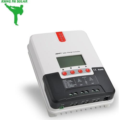 Kungfu factory supply discount price MPPT 30amp charge controller 30A solar charger controller 12V 24V 36V 48V