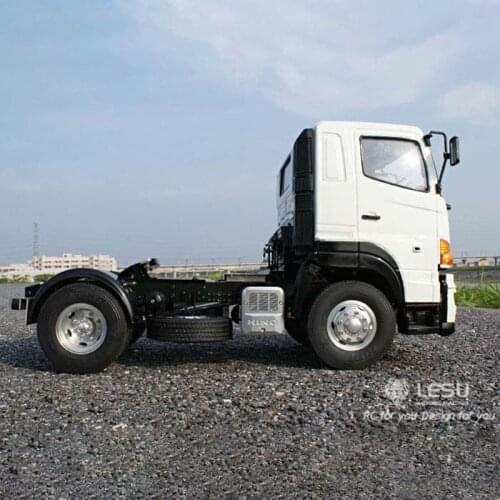 LESU 1/14 Scale RC Hn 700 4*2 Tractor Trailer Truck Model Motor Radio ESC THZH0189-SMT4