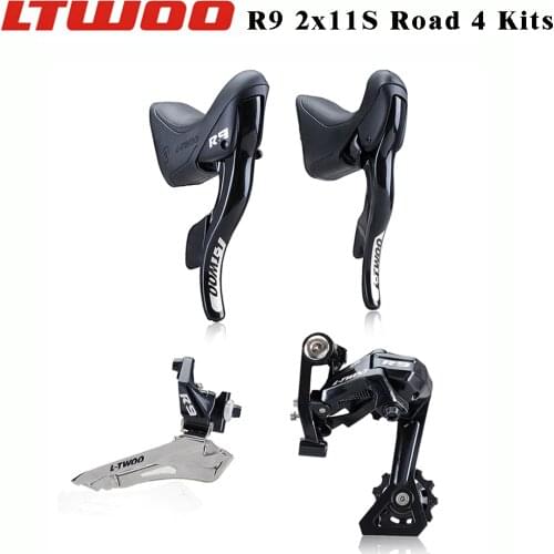 LTWOO R9 2x11 Speed Road Bike Groupset Shifter Rear Derailleurs Front 22S Bicycle Kits Shifter For 5800 R7000