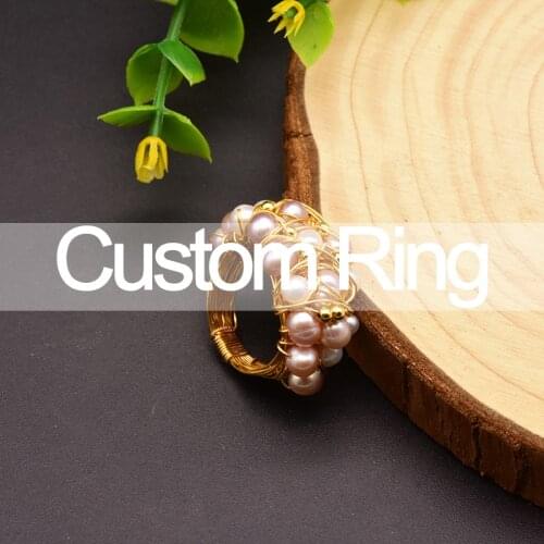 Glseevo Original Design Custom Ring For Women Anniversary Engagement Love Gift Female Wedding Rings Couple Handmade Anillo Mujer