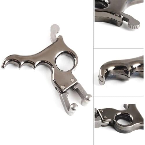 6-16MM Stainless Steel Hand-held Slingshot Release Slingshot Trigger Device DIY Accessories Hunting Shooting