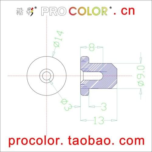 Silicone rubber OEM Custom making colored small hole plug with rubber seal for 8.6 8.5 9mm 11/32" Diameter tubing hole pipe plug